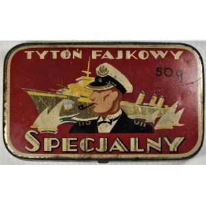 Polski Monopol Tytoniowy - Tytoń Fajkowy Specjalny, 50 g., l. 20-30. XX w.