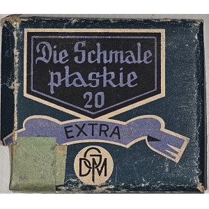 Die Schmale płaskie 20 Extra, l. 40. XX w.