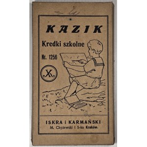 Kazik Kredki Szkolne - Iskra i Karmański, Kraków, ok. 1950