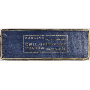 Goldwasser Emil, Kraków, magazyn zeg.-jubilerski, pocz. XX w.