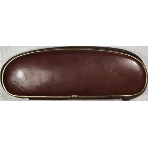 Pelikan - skórzane etui na pióro i ołówek, l. 20-30. XX w.