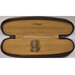 Pelikan - skórzane etui na pióro i ołówek, l. 20-30. XX w.