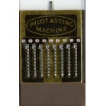 Kalkulator kieszonkowy, Pilot Adding Machine, Z. Ziembicki, Kraków, l. 20. XX w.