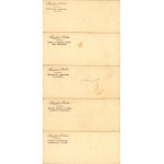 Piasecki, Kraków - Obrazki ze zwierzętami dokładane do czekolady, ok. 1930 - 10 szt.