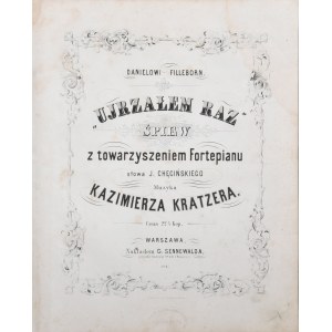Notes - Kratzer Kazimierz - Ujrzałem raz, Waszawa, 1865