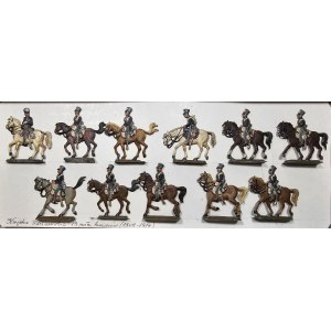 [Lead figures] Principality of Warsaw, 13th Hussar regiment 1st half of 20th century.