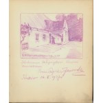 Pamiętnik Leszka Wawrzeckiego - Wpisy m.in. B. Rychter Janowskiej, A. Karpińskiego, K. I. Gałczyńskiego, l. 30-40. XX w.