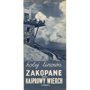 Folder - Have you been to Kasprowy yet? Warsaw [1936] League for the Promotion of Tourism.