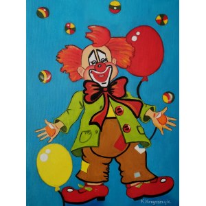 Krystyna KRZYSZCZYK (geboren 1959), Clown, 2023