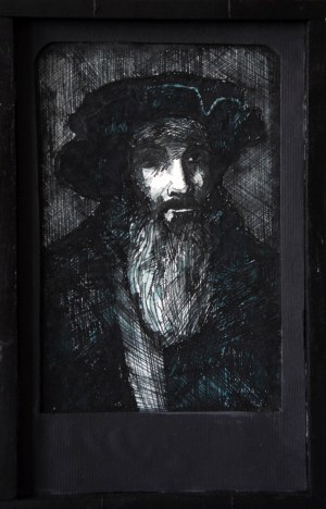 Tomasz MASIONEK (ur. 1994), U Rembrandta, 2023