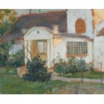 Bronisława RYCHTER-JANOWSKA (1868-1953), Vor dem Herrenhaus (1920)