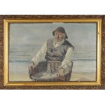 Jakub Michal KASPROWICZ (1905-1975), Fisherman.