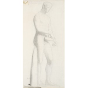 Wlastimil HOFMAN (1881-1970), Griechischer Akt (unter den Augen von Jean-Léon Gérôme) (19./20. Jahrhundert)
