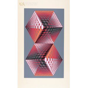 Victor VASARELY (1906-1997), Bi-tupa (1976)