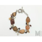 Mexican style bracelet - 925 silver