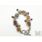 Mexican style bracelet - 925 silver