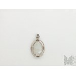 Moonstone pendant - 925 silver