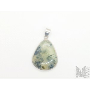 Pendant with natural stone - 925 silver