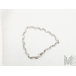 Diamond bracelet - 925 silver