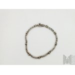 Bracelet with zircons - 925 silver