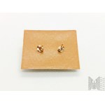 Gold earrings - gold 10k/417