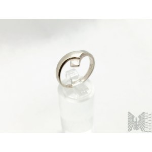 Minimalistický prsteň - striebro 925