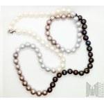 Collier de perles de culture d'eau douce - argent 925