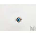 Sterling silver ring with turquoise - 925 silver