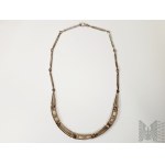 Perlový náhrdelník - striebro 925
