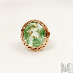 Landmark ring with Spinel - 585 gold