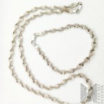 Sada náhrdelníku a náramku - stříbro 925, Itálie