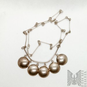 Silver necklace - 925 silver, Warsaw