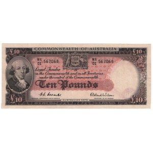 Australia 10 Pounds 1954 - 1959 (ND)