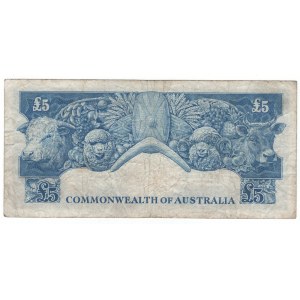 Australia 5 Pounds 1960 - 1965 (ND)