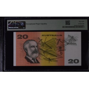 Australia 20 Dollars 1985 PMG 58 Choice About Unc EPQ