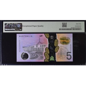 Australia 5 Dollars 2016 PMG 65 Gem uncirculated EPQ