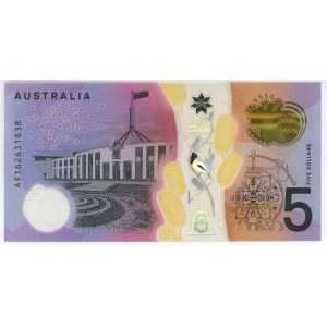 Australia 5 Dollars 2016