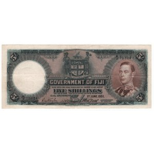 Fiji 5 Shillings 1951
