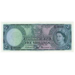 Fiji 5 Shillings 1961