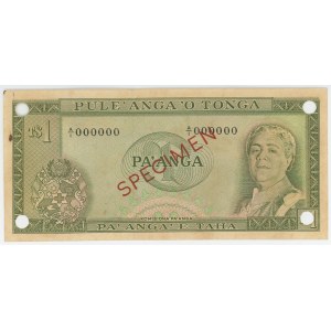 Tonga 1 Pa'anga 1967 (ND)