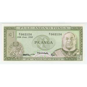 Tonga 1 Paanga 1980