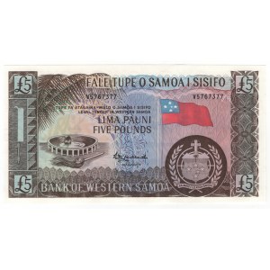 Western Samoa 5 Pounds 2020 (ND)