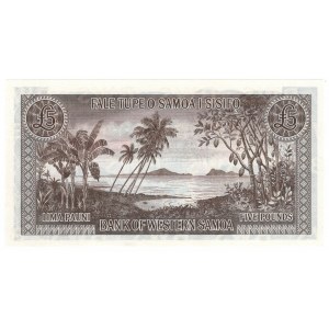 Western Samoa 5 Pounds 2020 (ND)
