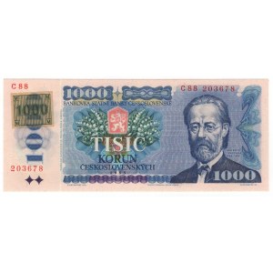 Czech Republic 1000 Korun 1985 (1993)