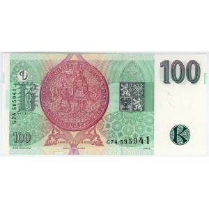 Czech Republic 100 Korun 1997