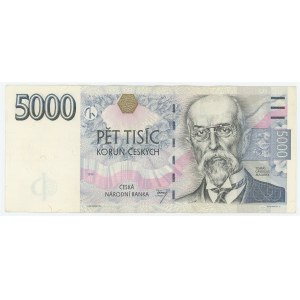 Czech Republic 5000 Korun 1999
