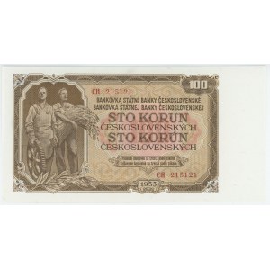 Czechoslovakia 100 Korun 1953