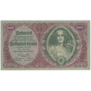 Austria 5000 Kronen 1922