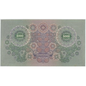 Austria 5000 Kronen 1922
