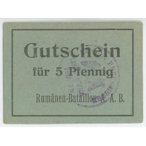 Germany - Empire Strassburg 5 Pfennig 1916